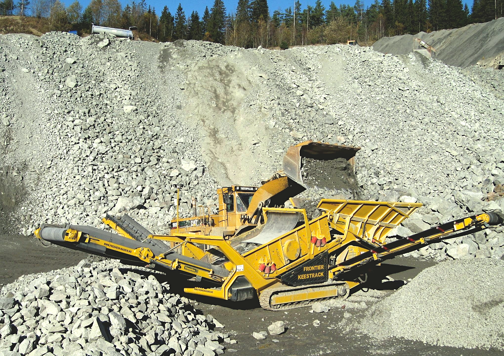 crible mobile keestrack frontier